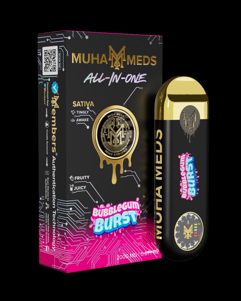 Bubble Gum Burst | Disposable Vape cannabis product