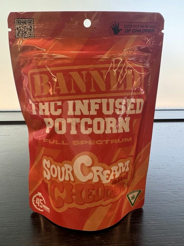 Sour Cream & Cheddar | Potcorn cannabis product