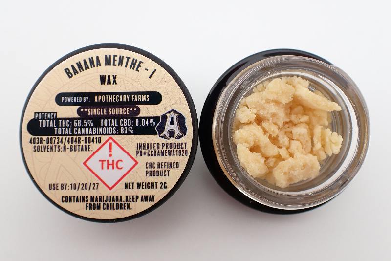Banana Menthe Wax - I 2G