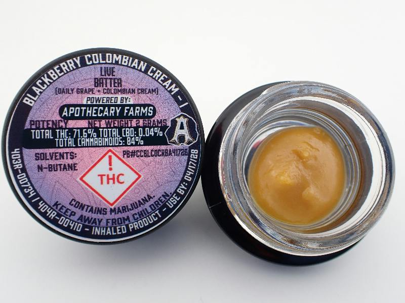 Blackberry Colombian Cream Batter - I 2G