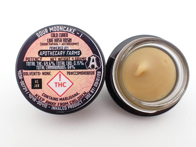 Sour Mooncake Live Hash Rosin Baller - I 4G