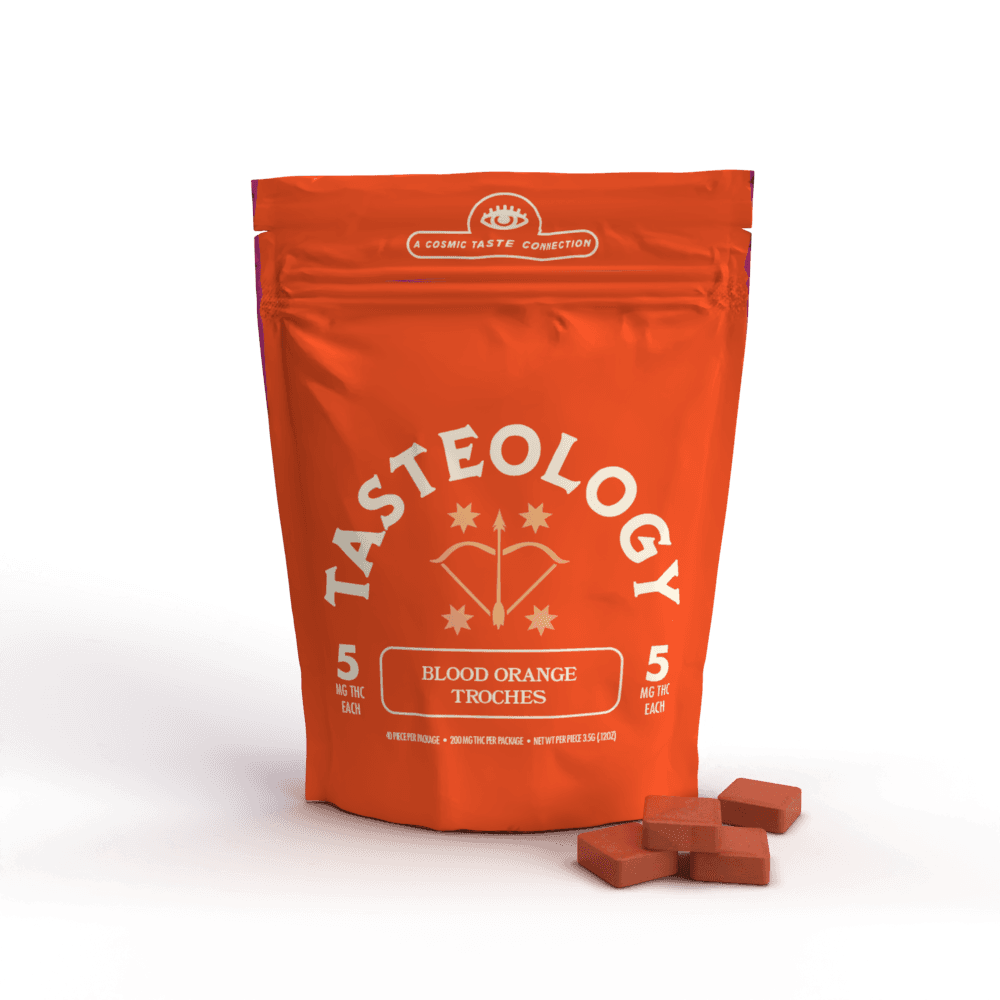 Tasteology Blood Orange Troches 5mg ea | 40-Pack
