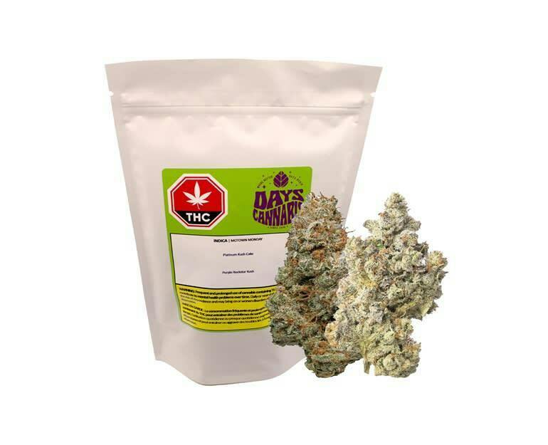 Days Cannabis Motown Monday Indica 2x3.5g