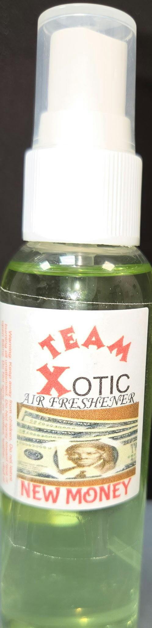 TEAM XOTIC- NEW MONEY (20Z) AIR FRESHENER SPRAY