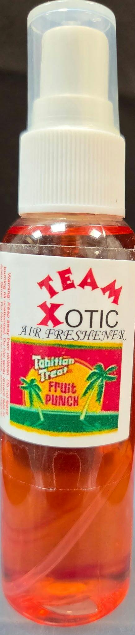TEAM XOTIC- TAHITIAN TREAT FRUIT PUNCH (20Z) AIR FRESHENER SPRAY