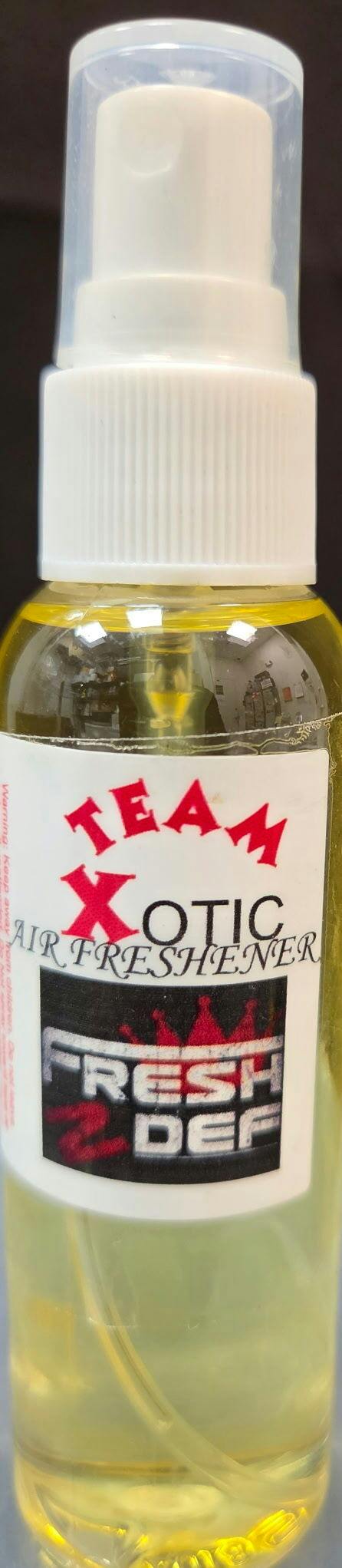 TEAM XOTIC- FRESH 2 DEF (20Z) AIR FRESHENER SPRAY