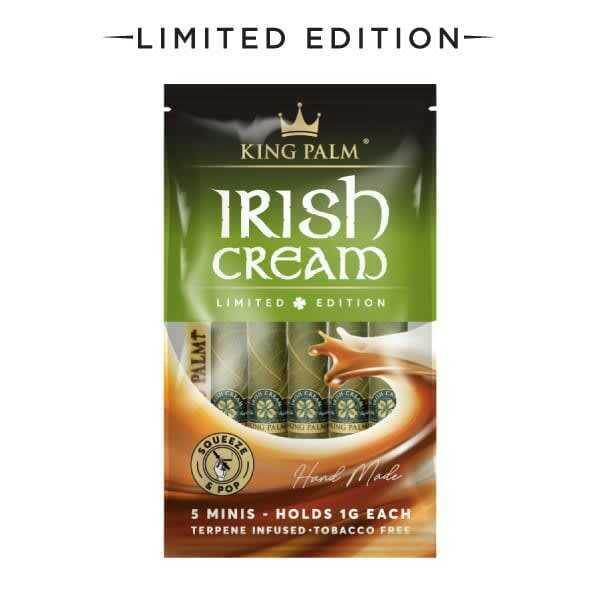 King Palm | Irish Cream Pre-Rolled Cones | Mini 5 Pack