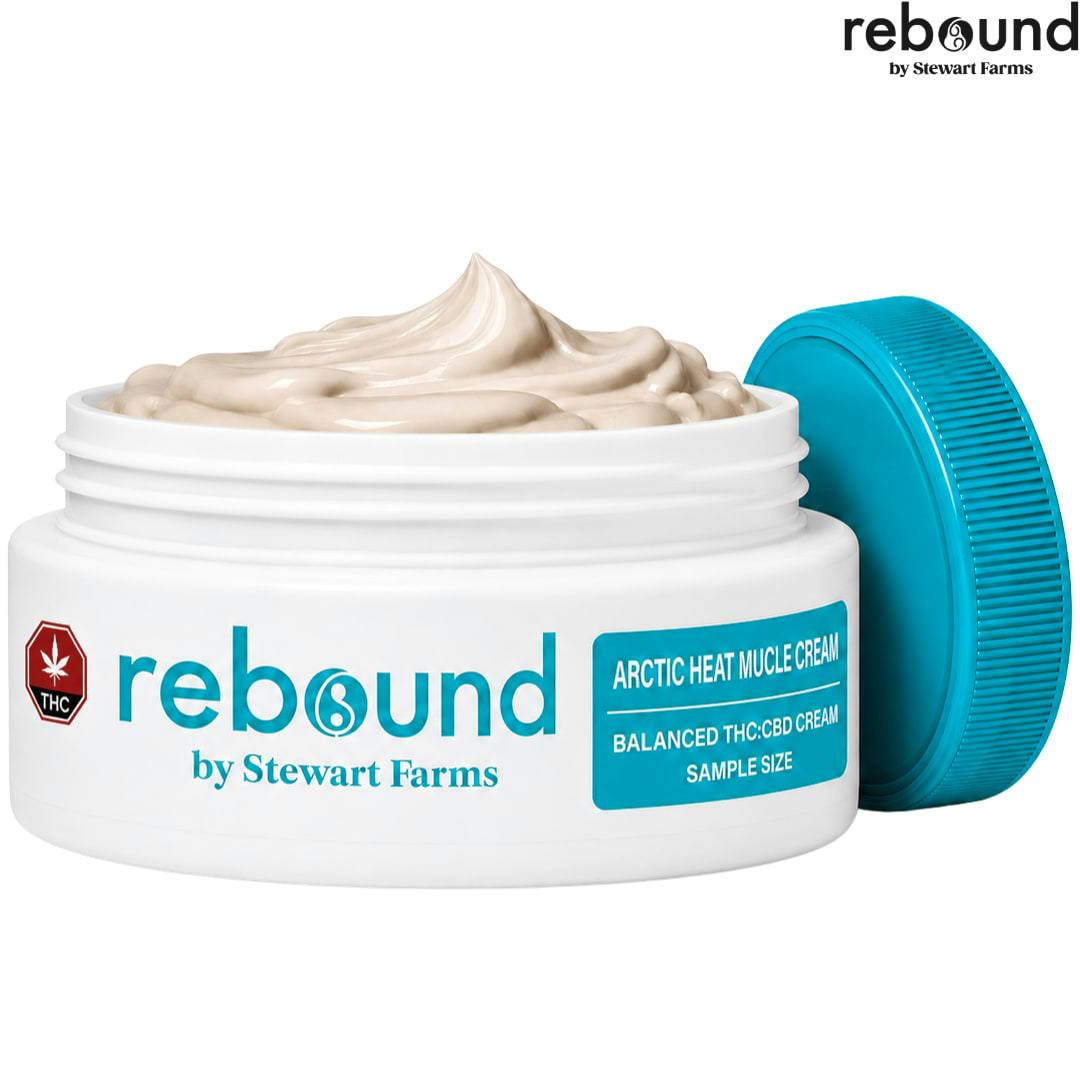 Rebound by Stewart Farms | Sample Size of Arctic Heat Muscle Cream | 20g *