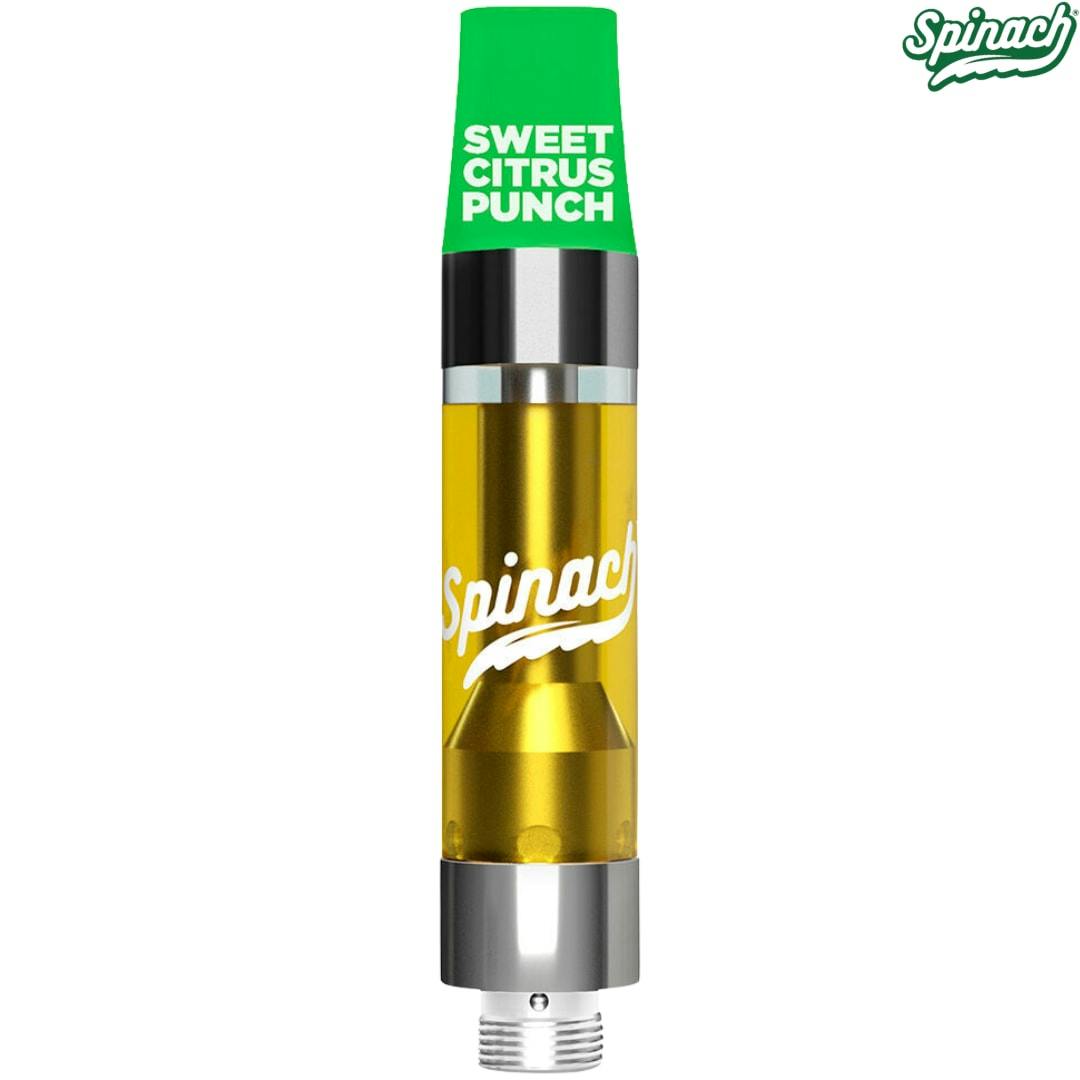 Spinach | Sweet Citrus Punch Liquid Diamond 510 Thread Cartridge | 1g *