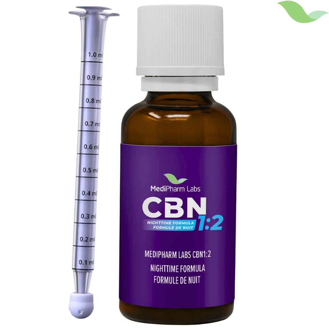 MediPharm Labs | CBN:THC 1:2 Night time Oil Formula | 30ml