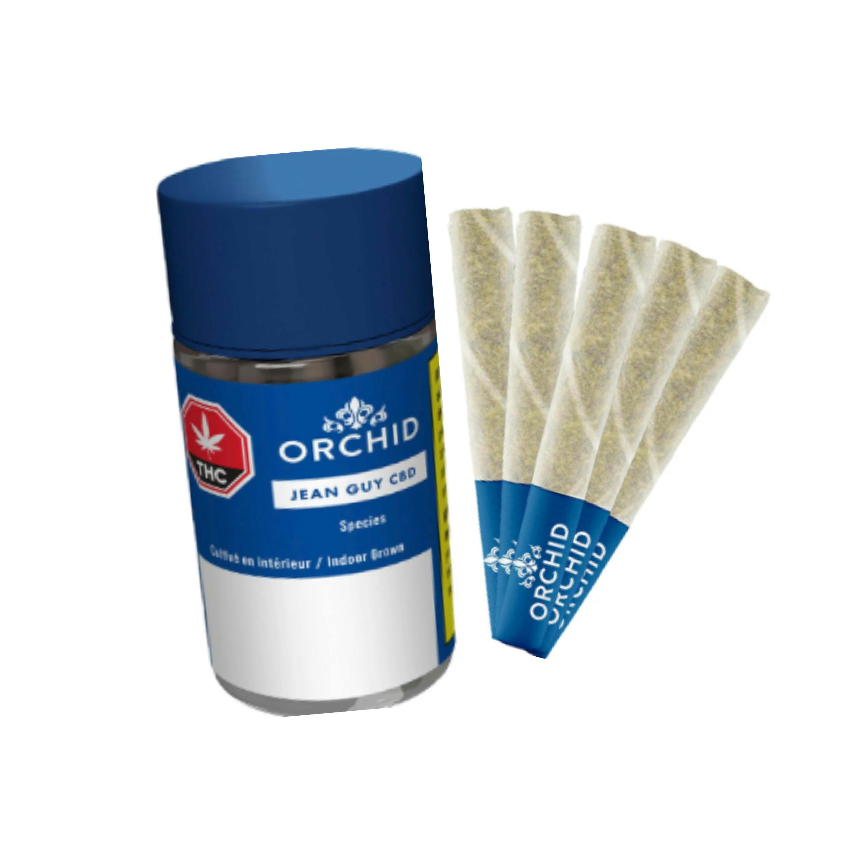 Jean Guy CBD Pre-Roll 5x0.5g by Orchid CBD