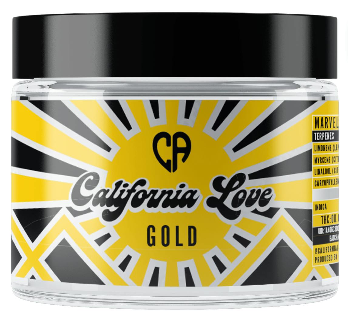 California Love - White Gusher 3.5g - GOLD - 3.5 grams