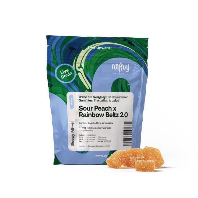 Sour Peach X Rainbow Beltz 2.0 - Live Rosin
