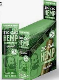 Zig-Zag Hemp Wraps Natural