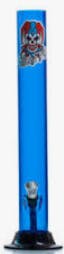 Graffix Straight Acrylic Waterpipe 24"
