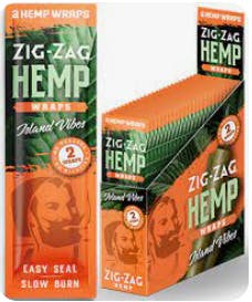 Zig-Zag Hemp Wraps Island Vibes