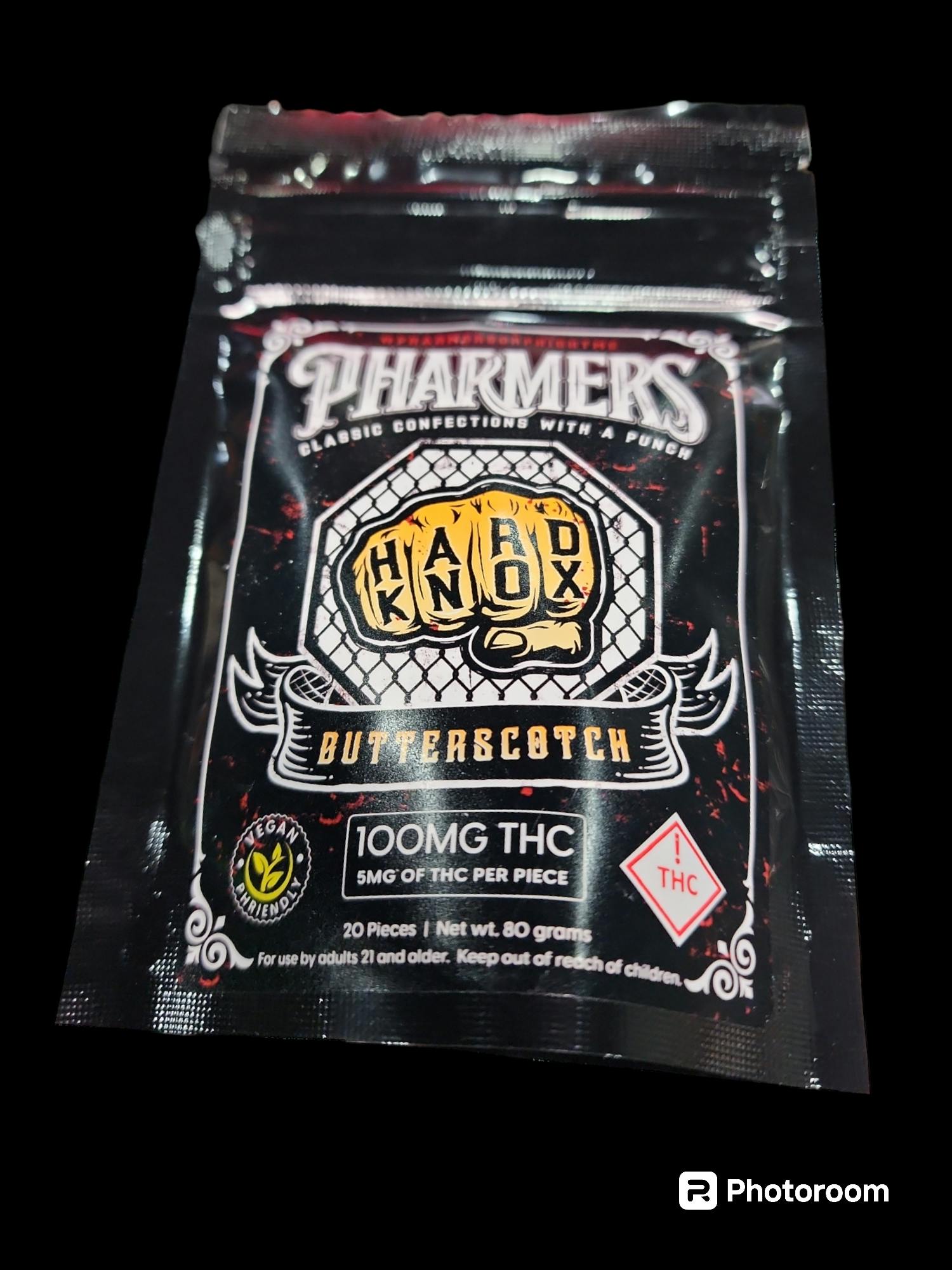 Butterscotch 100mg Hard Knox