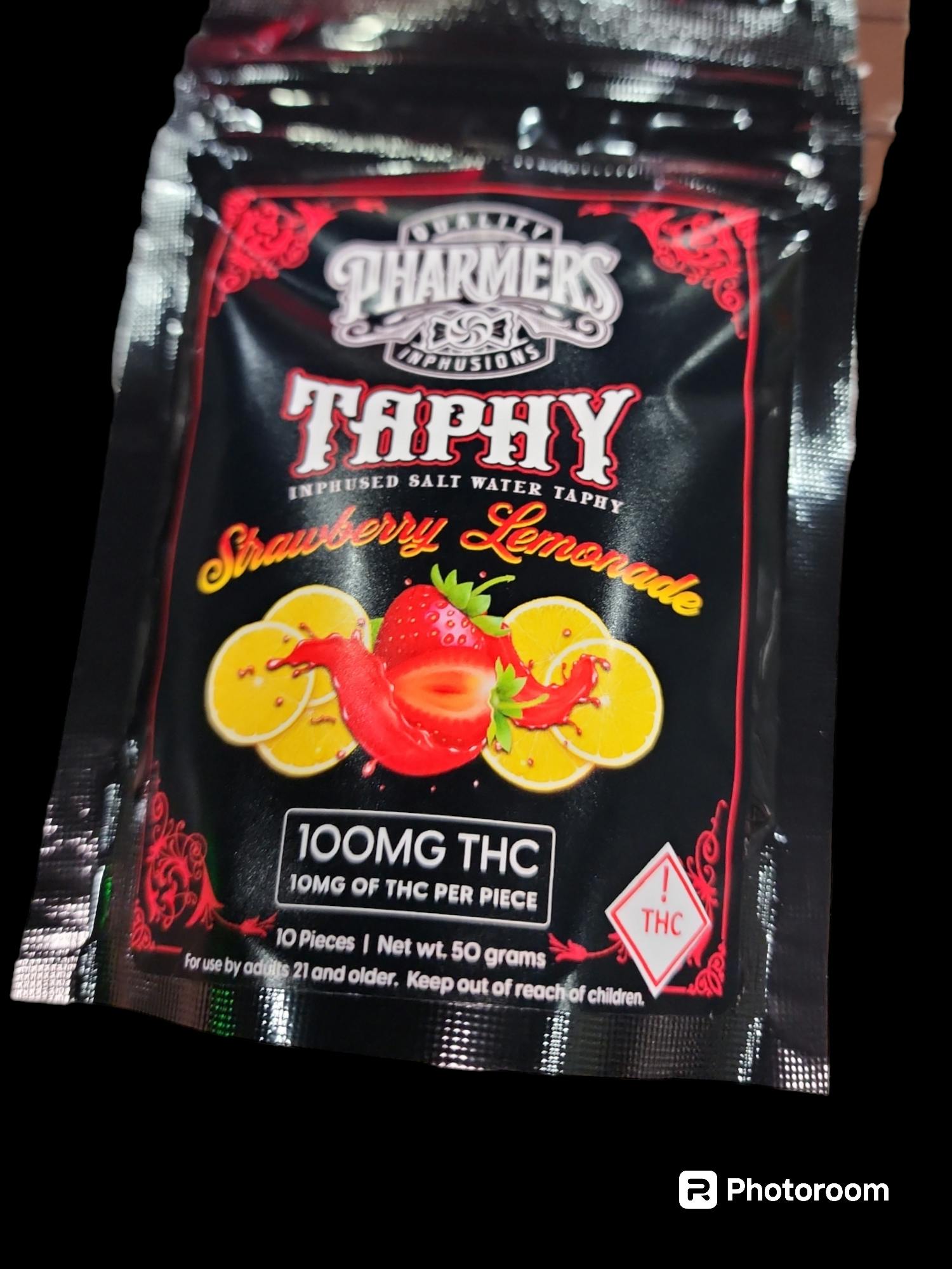 Strawberry Lemonade Taphy 100mg