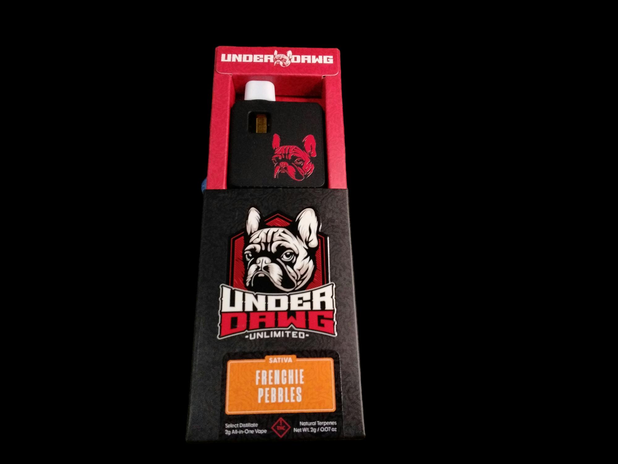 UD Frenchie Pebbles D9 Disposable 2.0g (Sativa)
