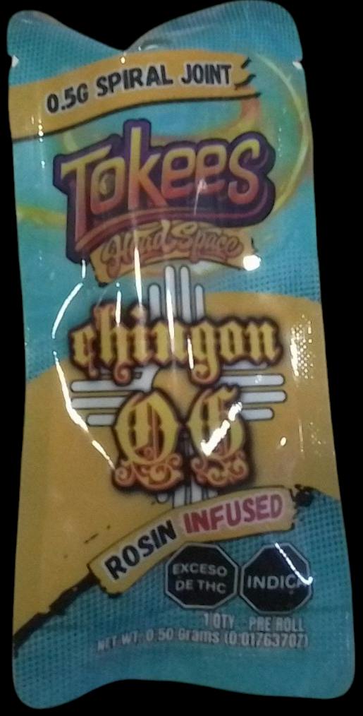 Tokees - Chingon OG 0.5 rosin infused