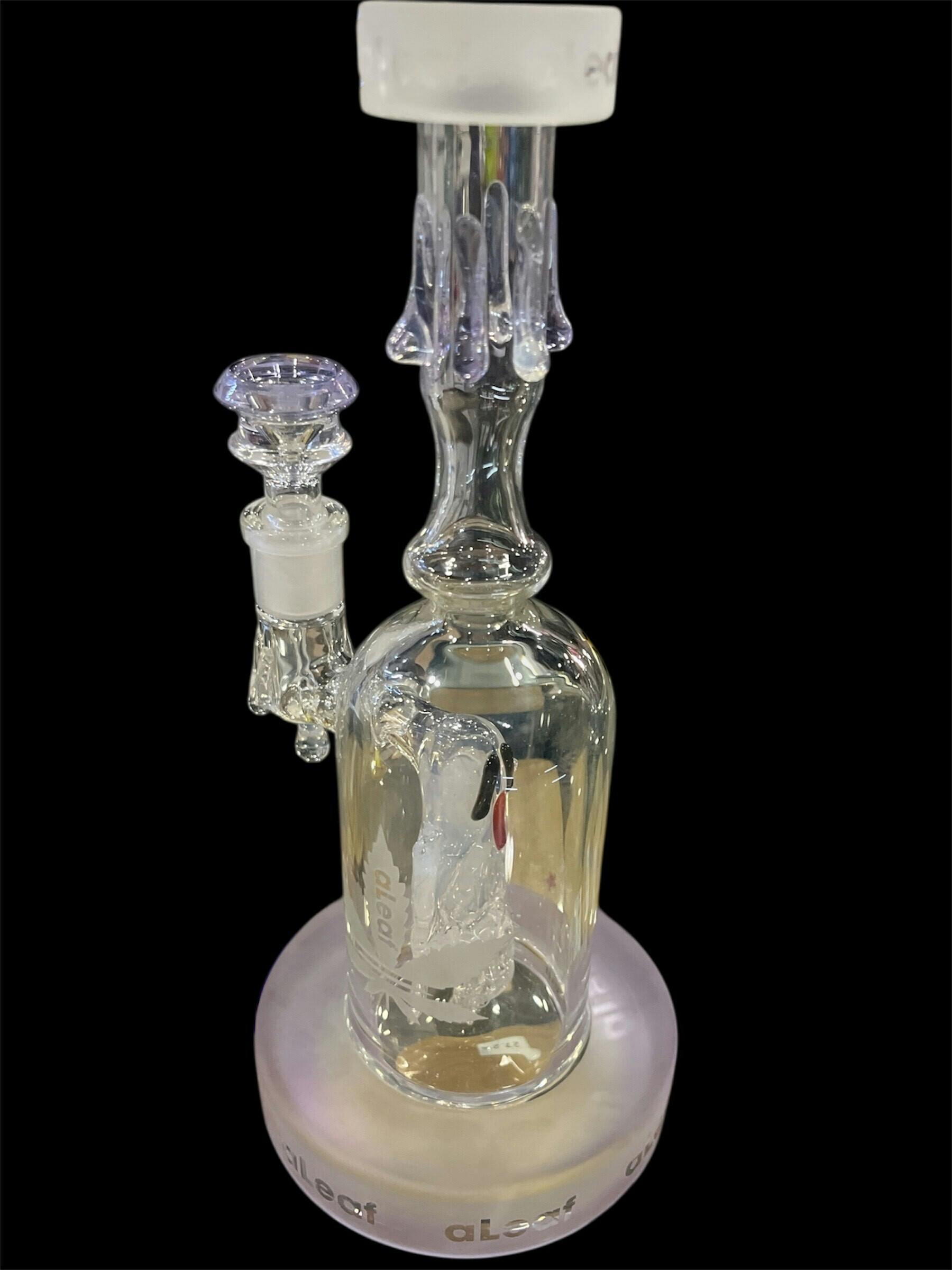 Aleaf Trippy Ghost Waterpipe 9.5"
