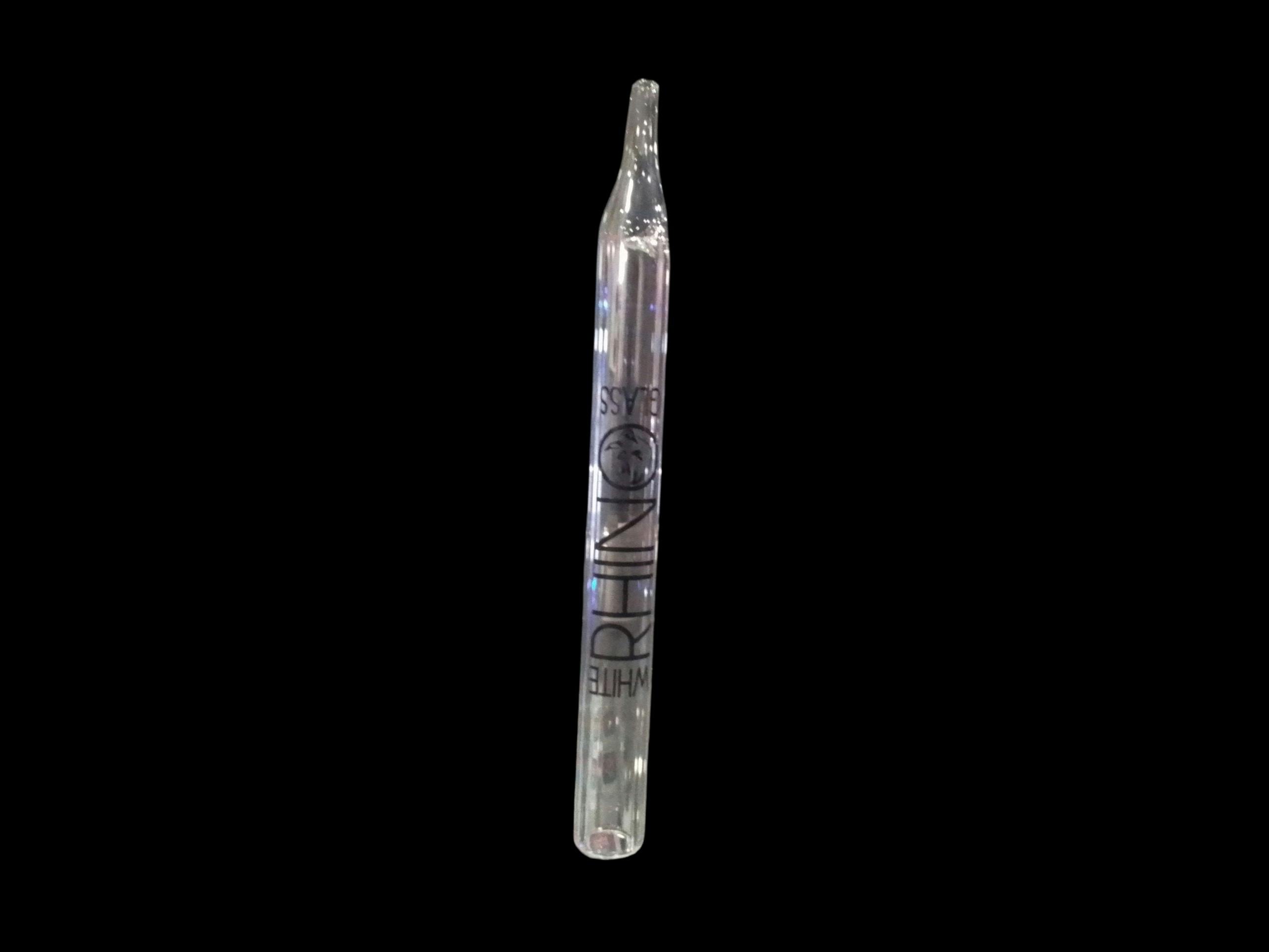 White Rhino Glass Straw