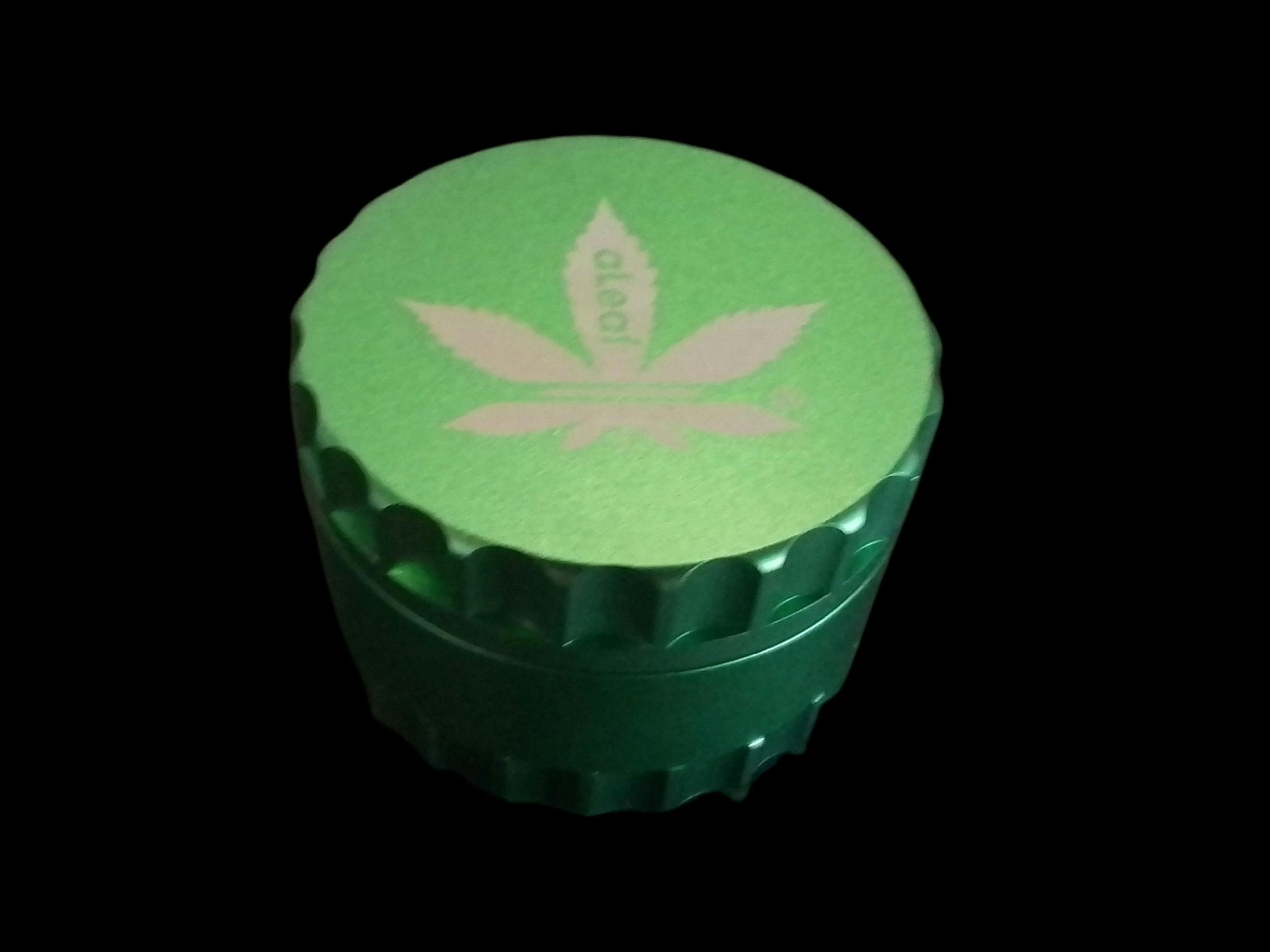 Grinder aLeaf 63mm green