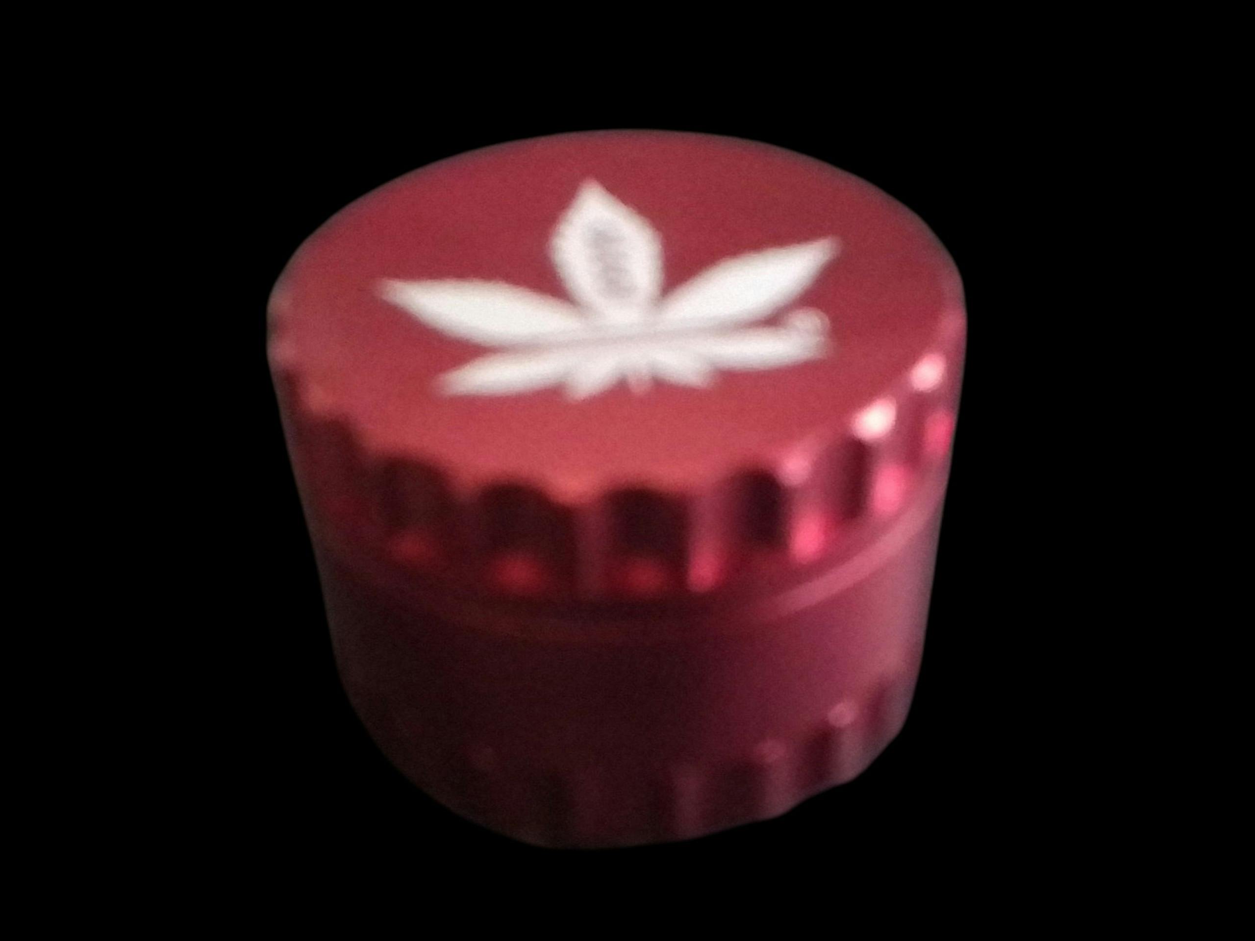 Grinder aLeaf 63mm red