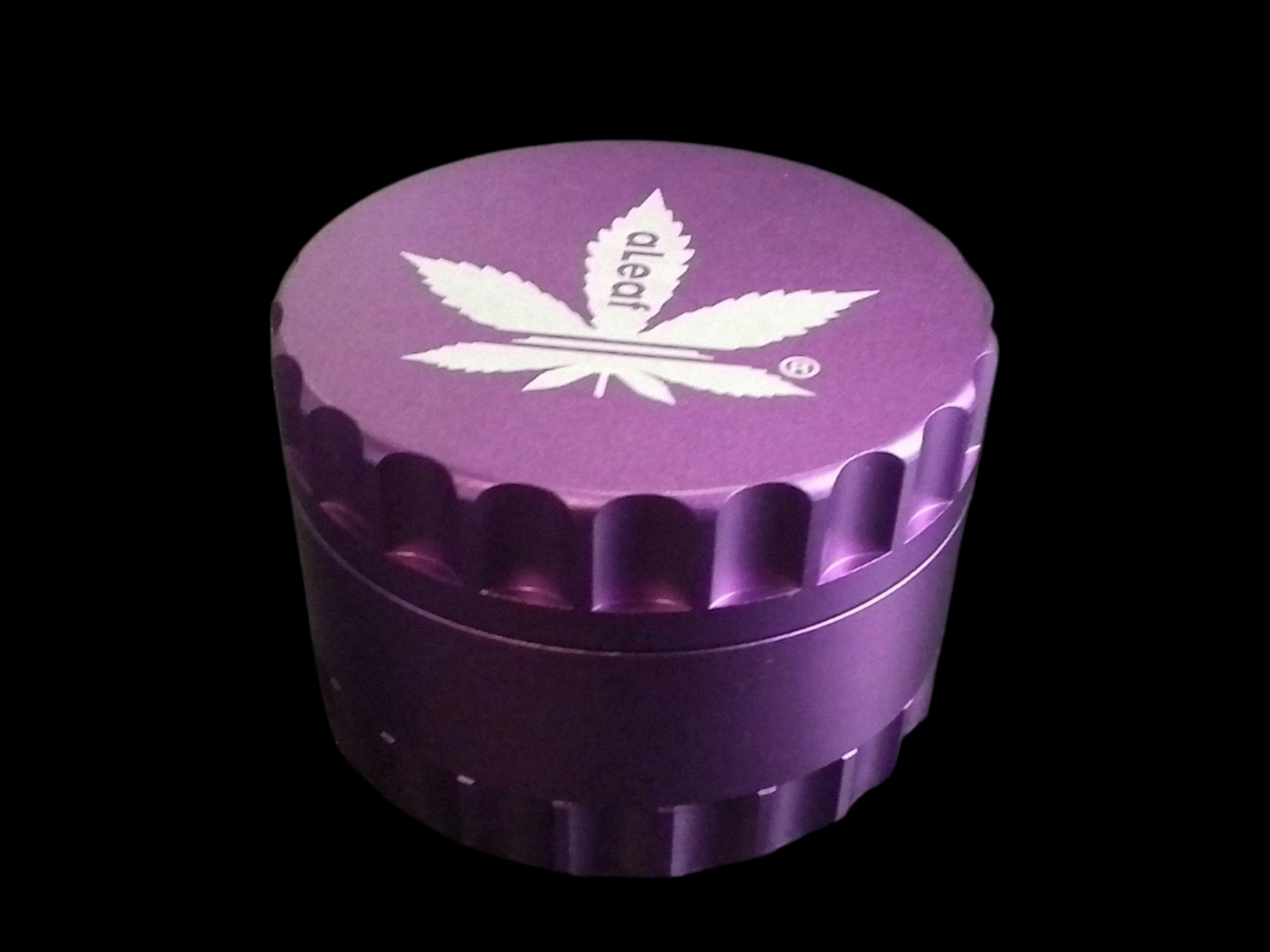 Grinder aLeaf 63mm purple