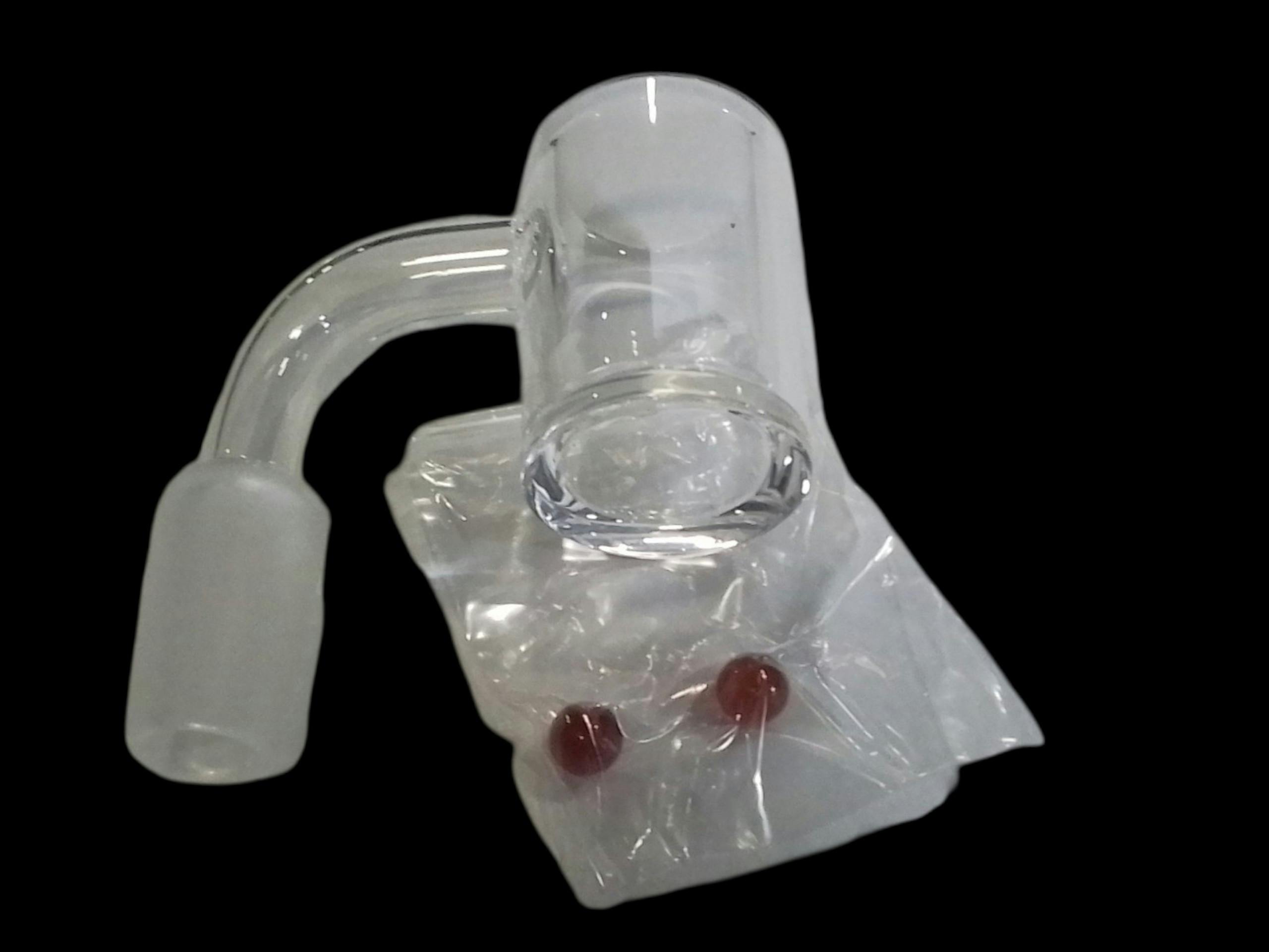 Banger 14mm 90 degree bucket w/ terp pearls