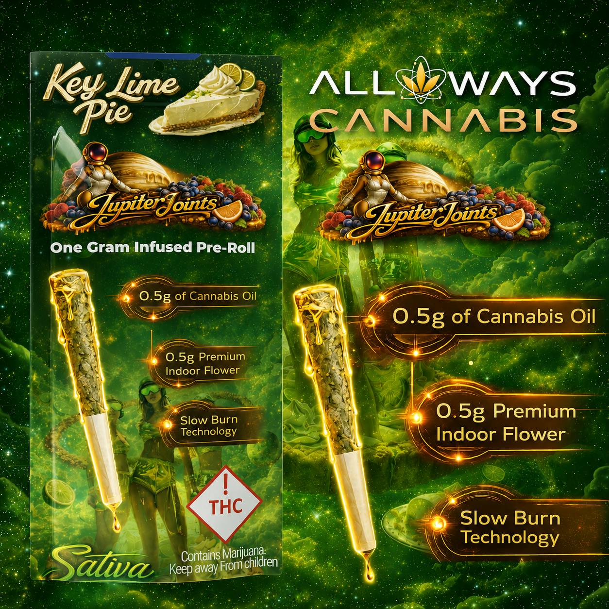 Jupiter Joint | 1g | Key Lime Pie