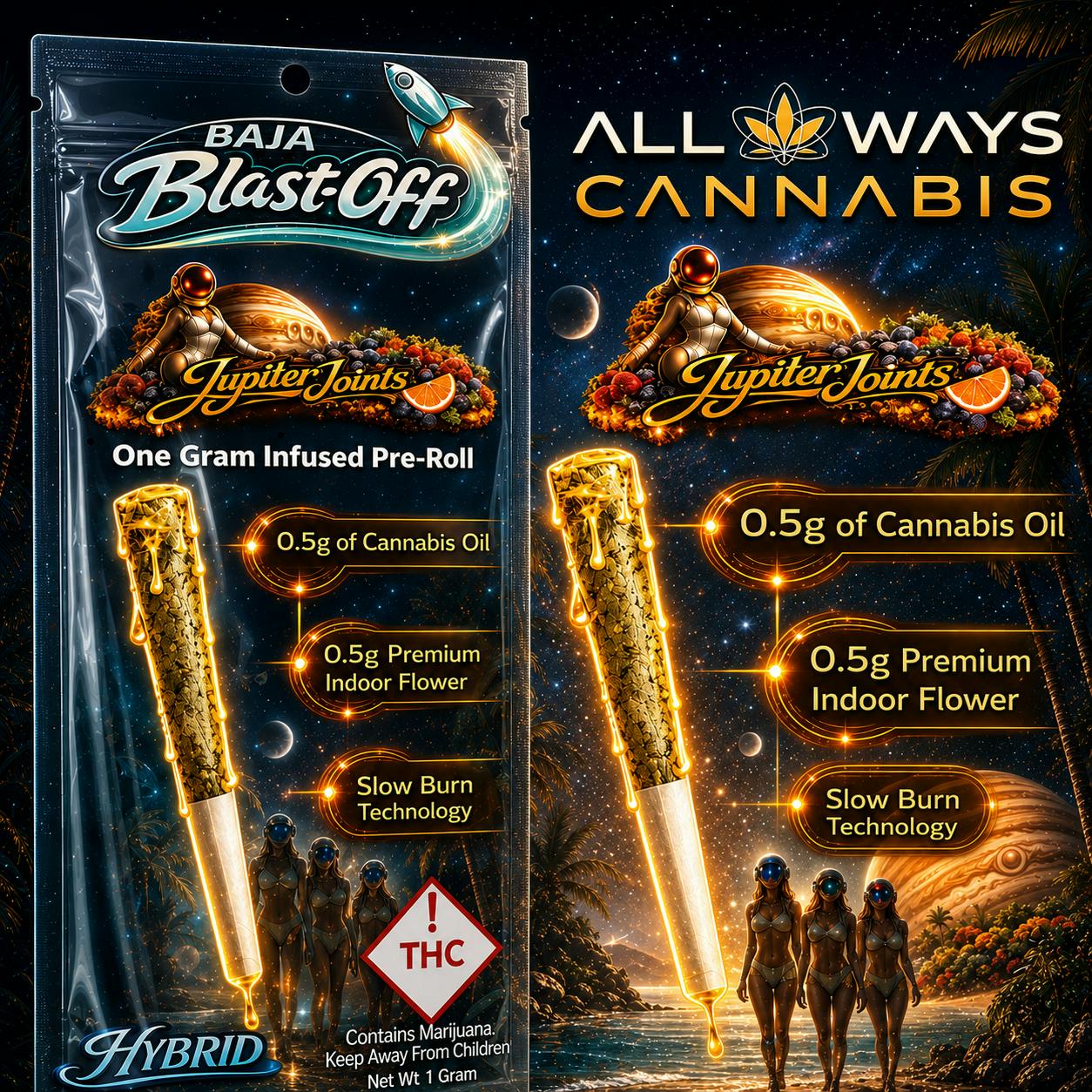 Jupiter Joints | Baja Blast-Off (H) - 1g