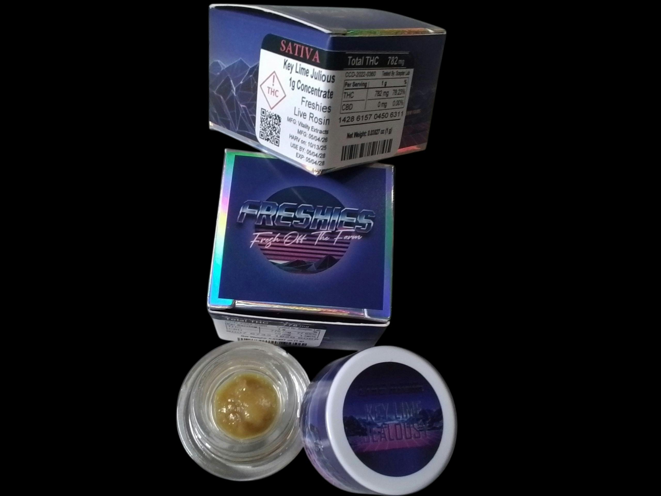 Freshies - Live Rosin - Dab - Key Lime Julious (S)