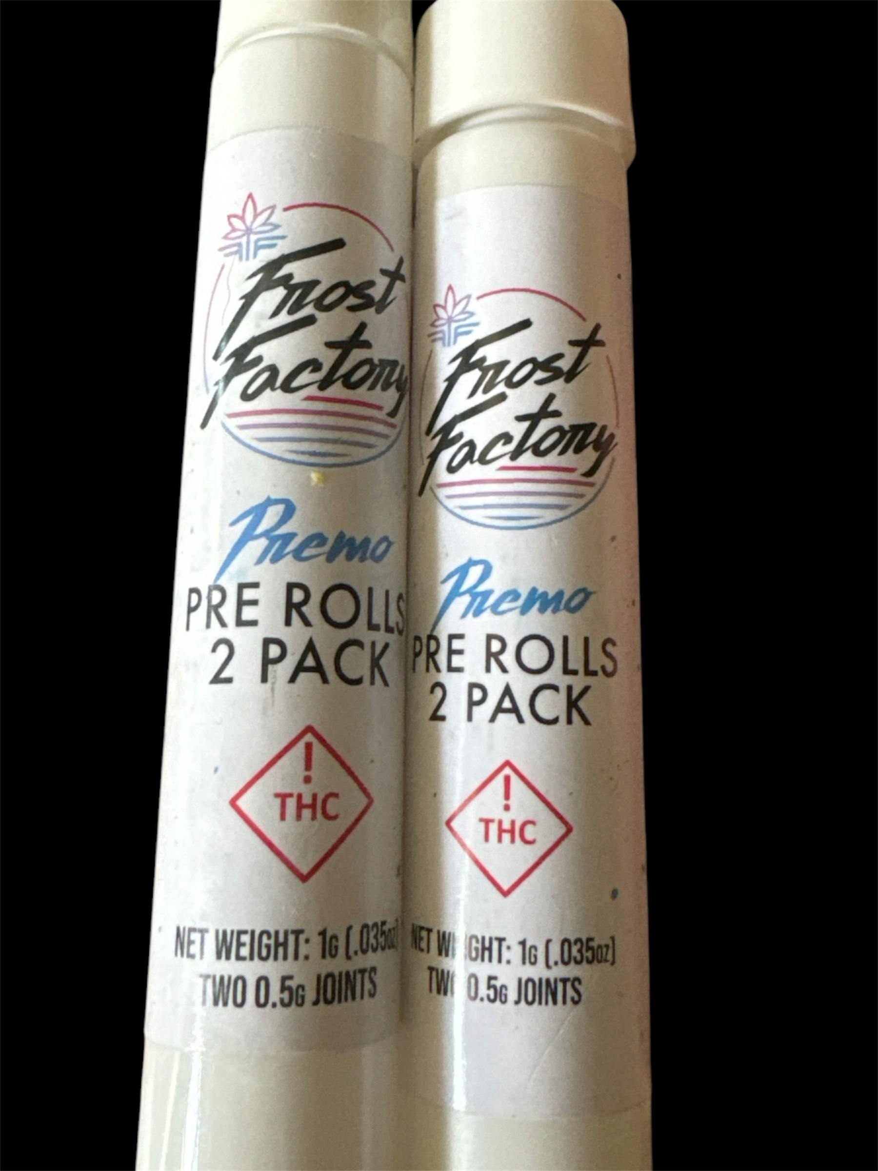 Frost Factory - 0.5g 2-pack FF Pre-Rolls - Dante's Inferno - 1g