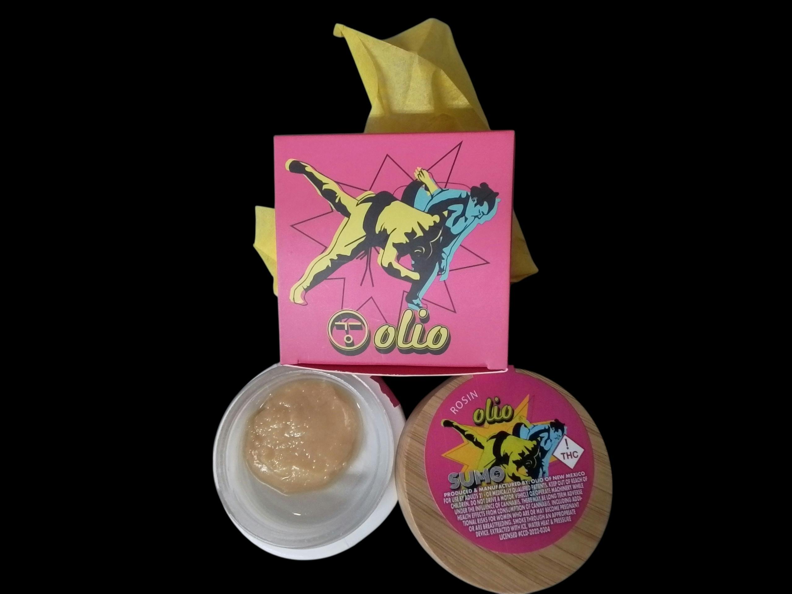 Olio - Sumo - Berry Cookies MM Live Hash Rosin - 7g