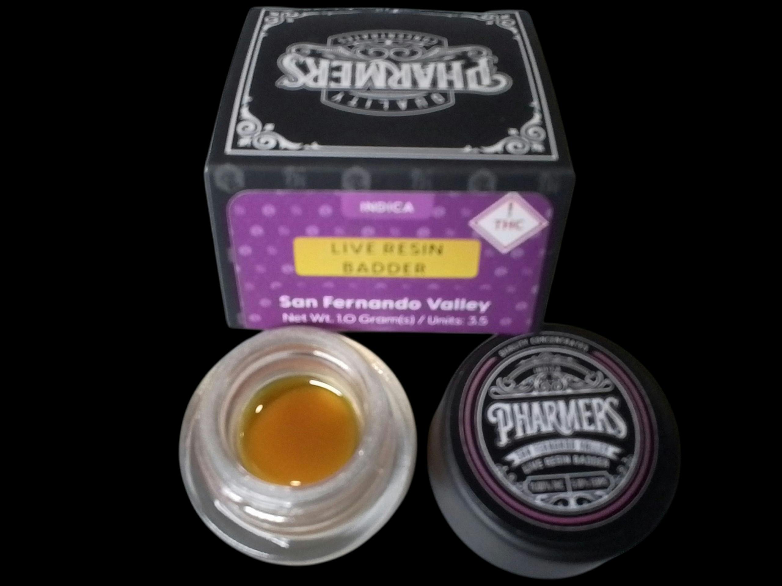 PQ - Live Resin Badder - San Fernando Valley (I) - 1g
