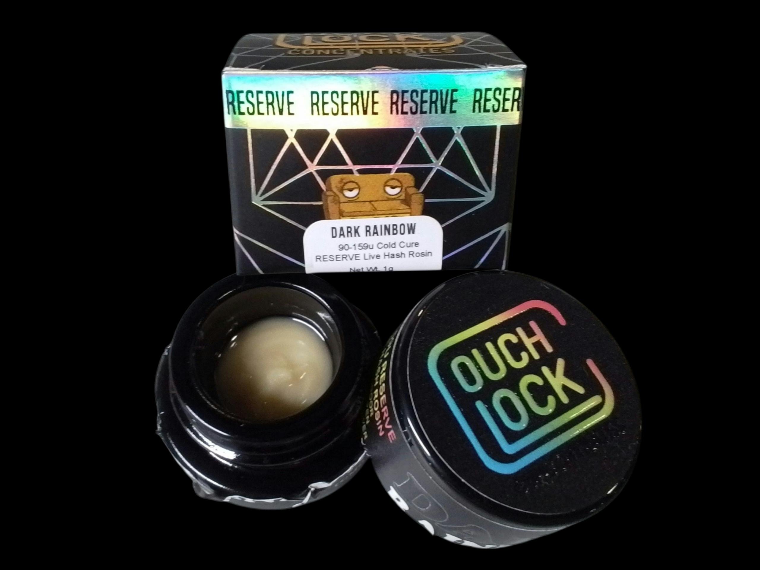 CouchLock Reserve . 1g LHR Dark Rainbow