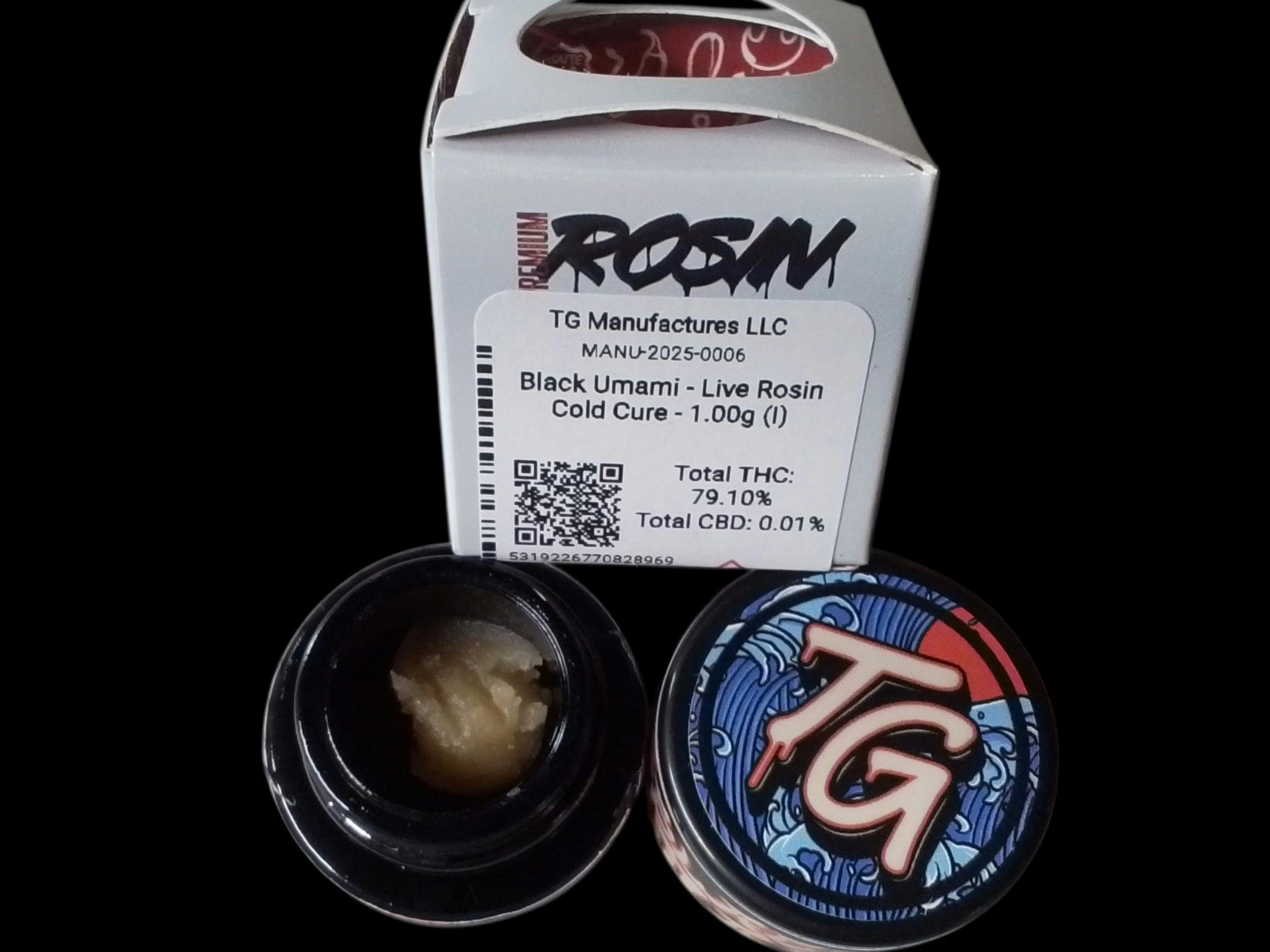 Black Umami - Live Rosin Cold Cure - 1.00g (I)