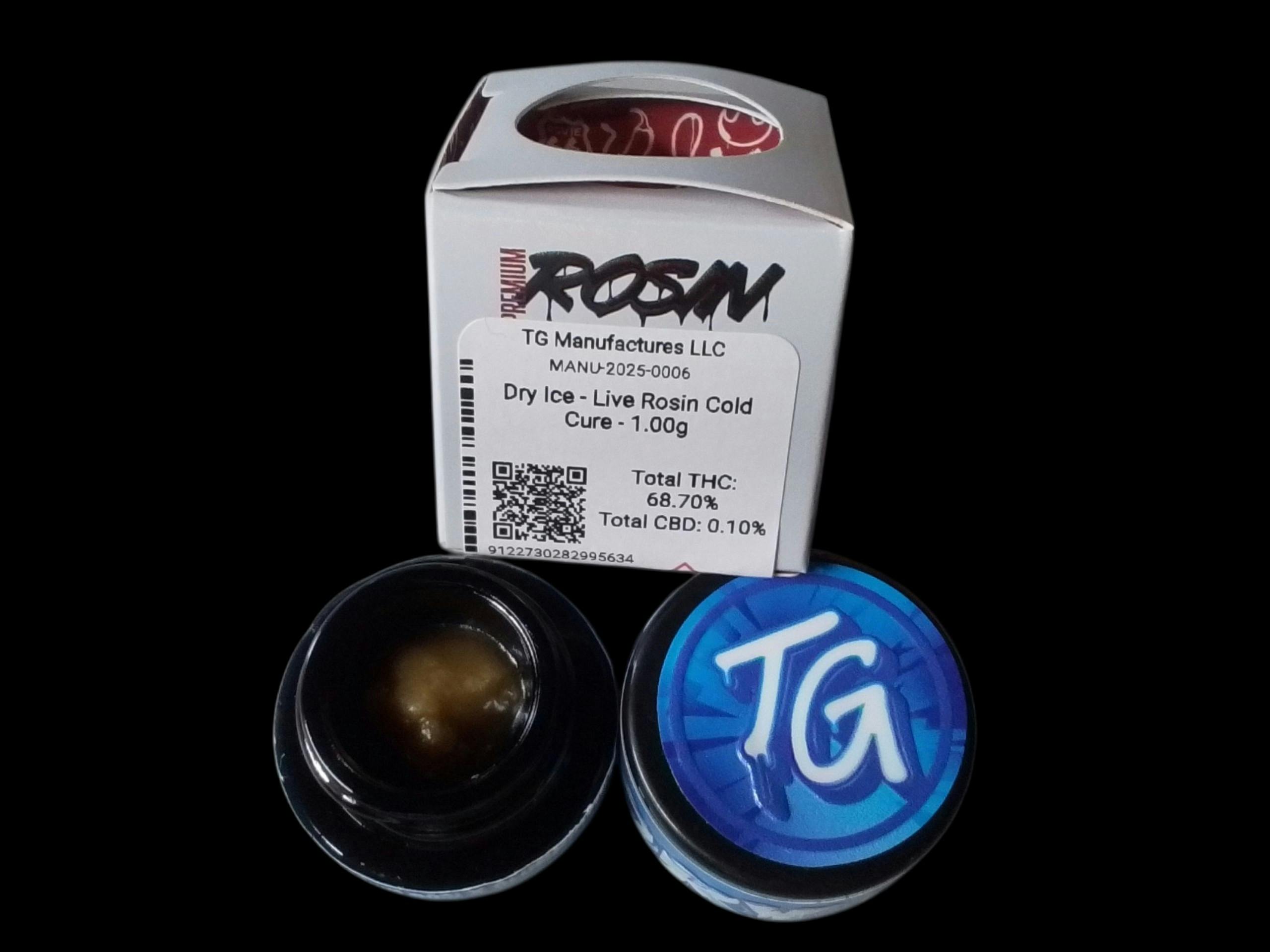 Dry Ice - Live Rosin Cold Cure - 1.00g