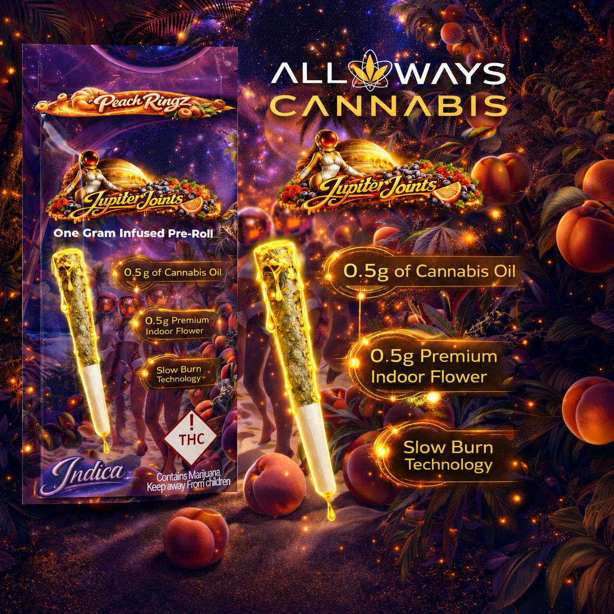 Jupiter Joints | Peach Rings (I) | 1 Gram