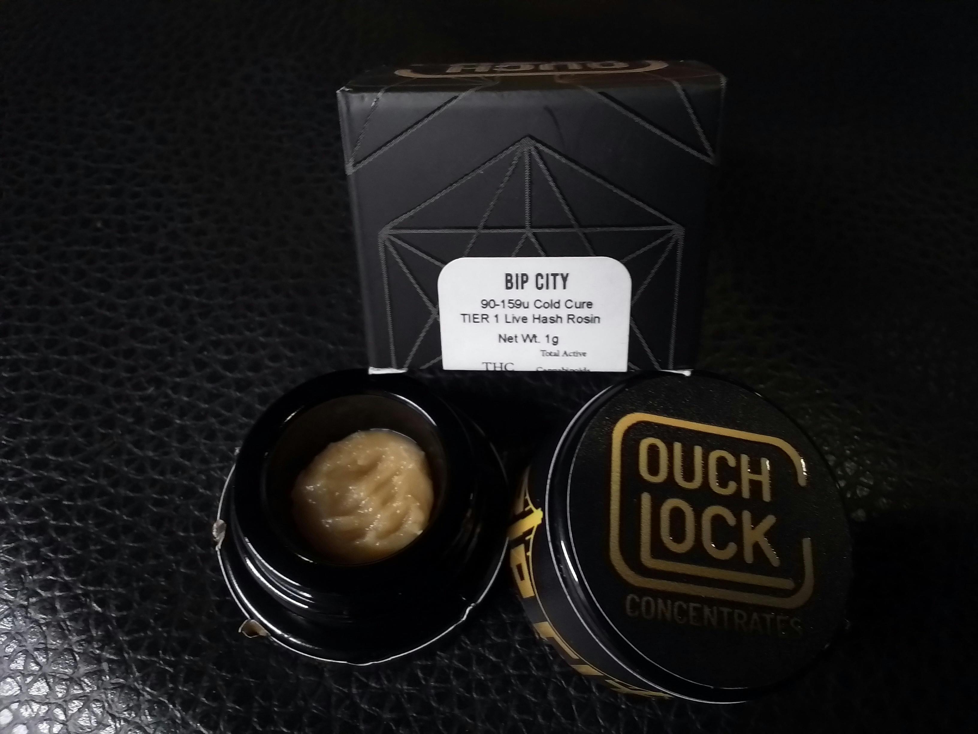 Bip City Live Rosin CouchLock x Caballo Gas Co