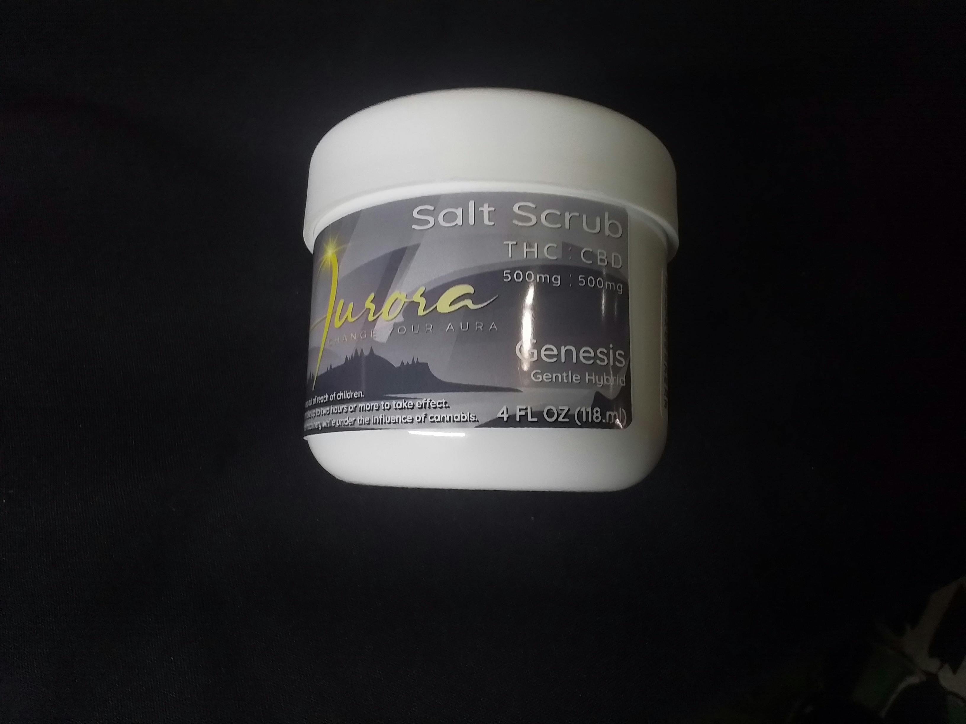 Aurora - Salt Scrub - 1:1 500mg - Genesis