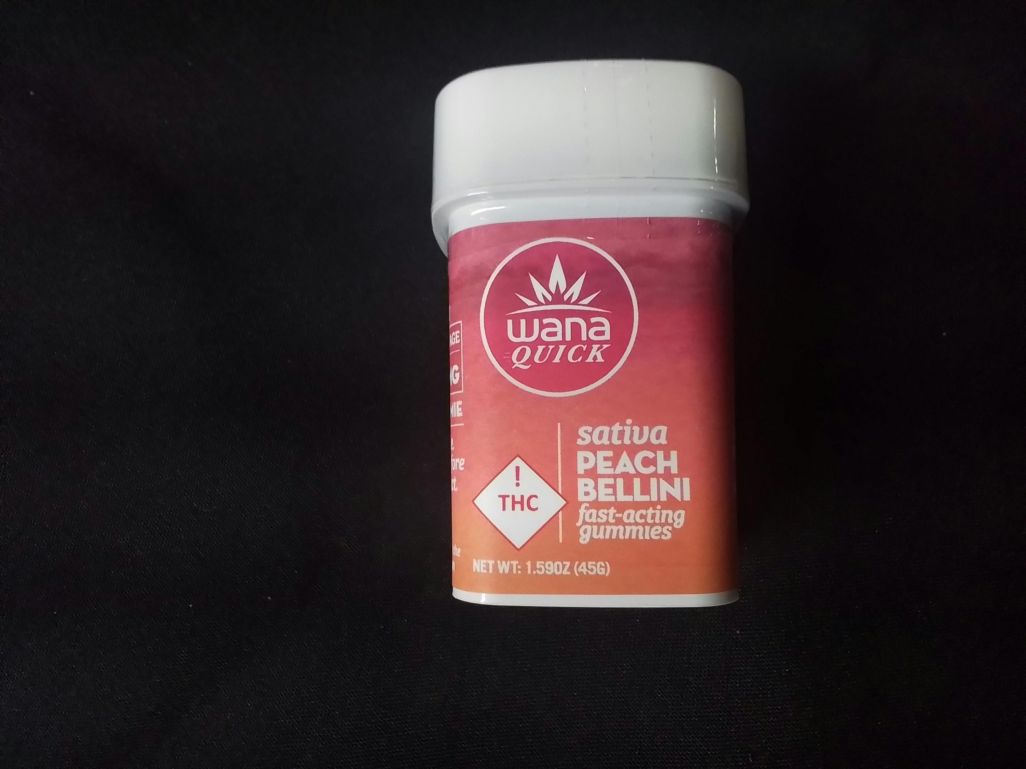 WANA QK PEACH BELLINI SATIVA 100MG