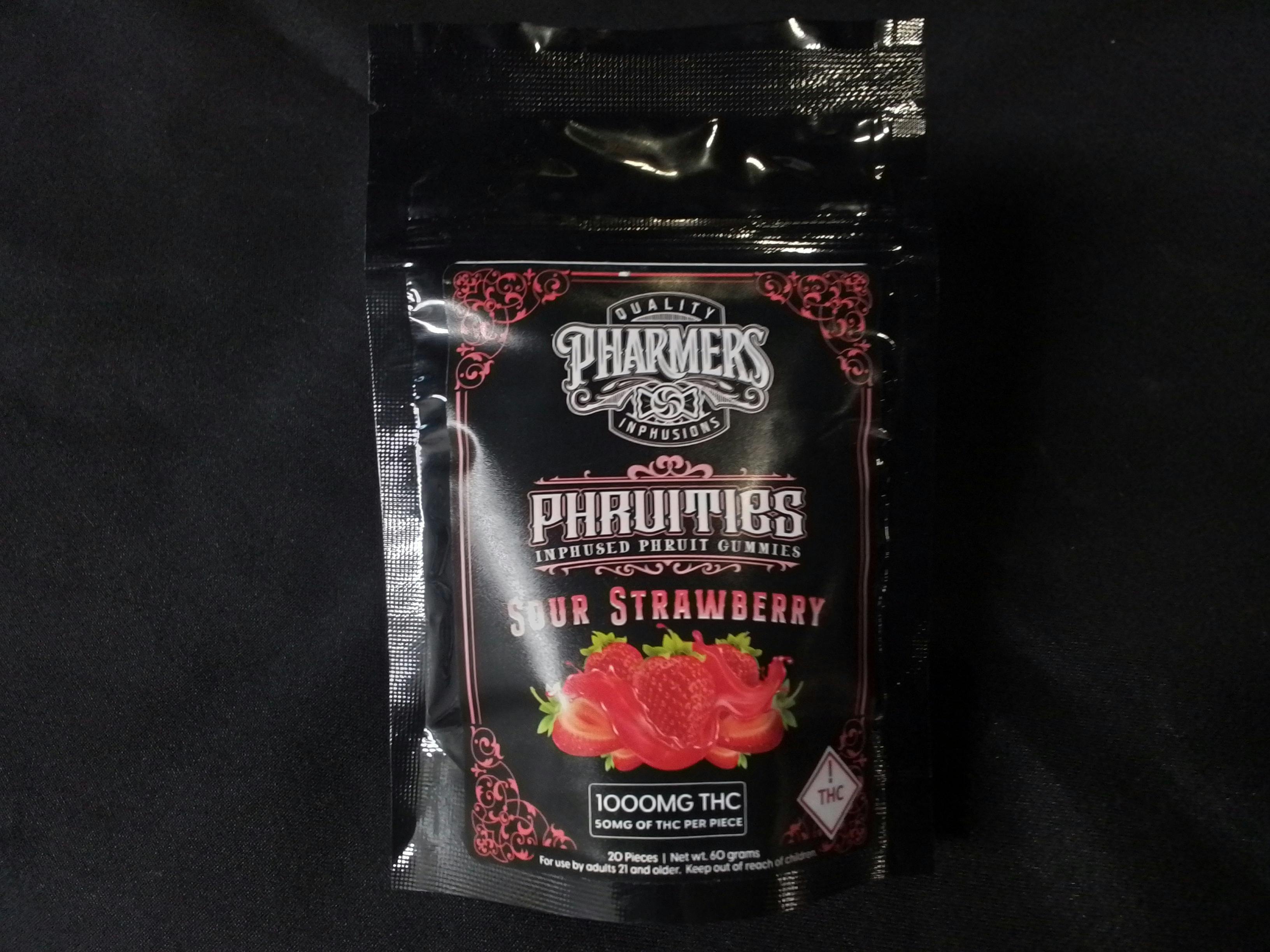 Pharmers-Sour Strawberry 1000mg