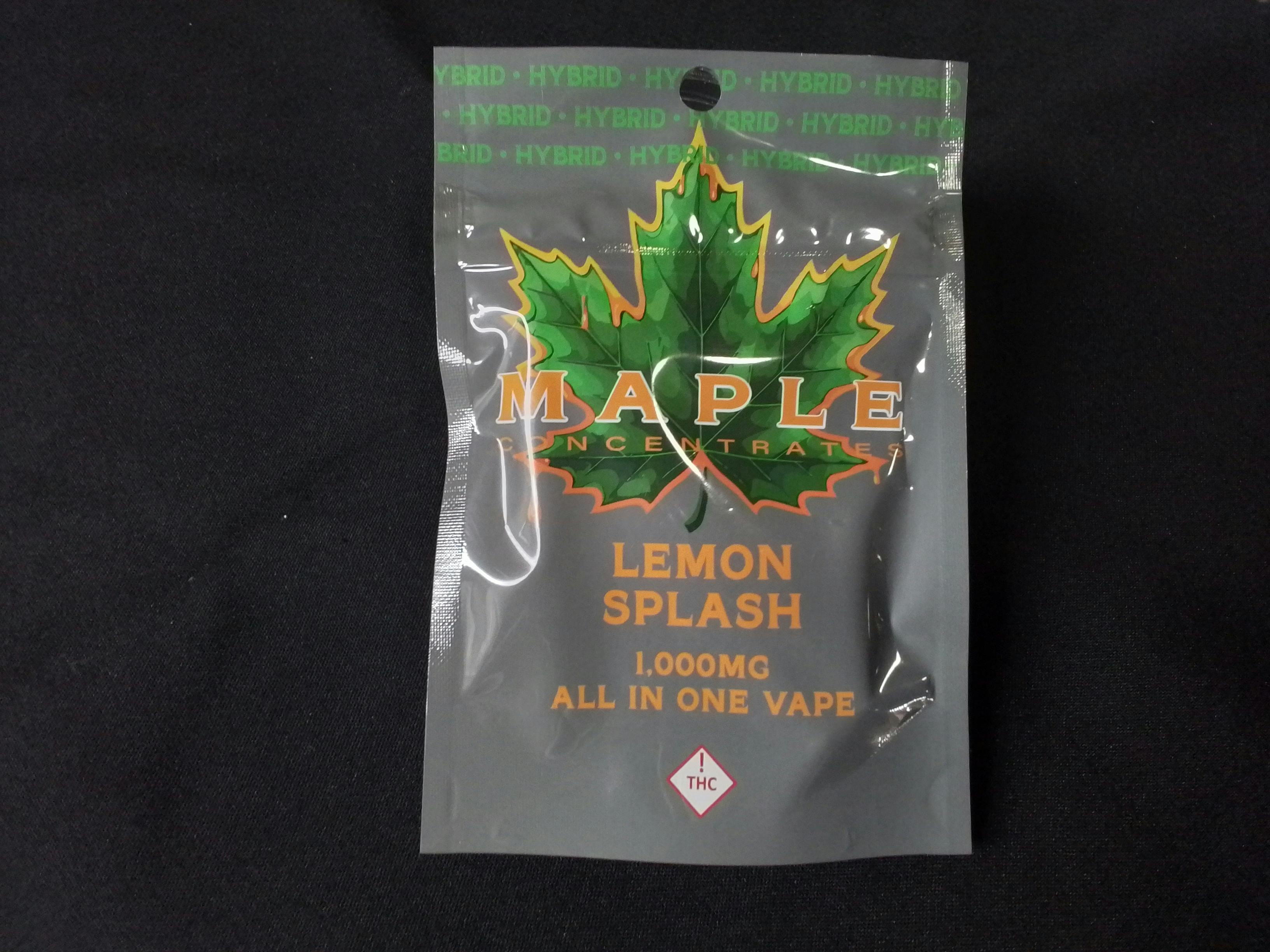 1g Cart Lemon Splash - Maple