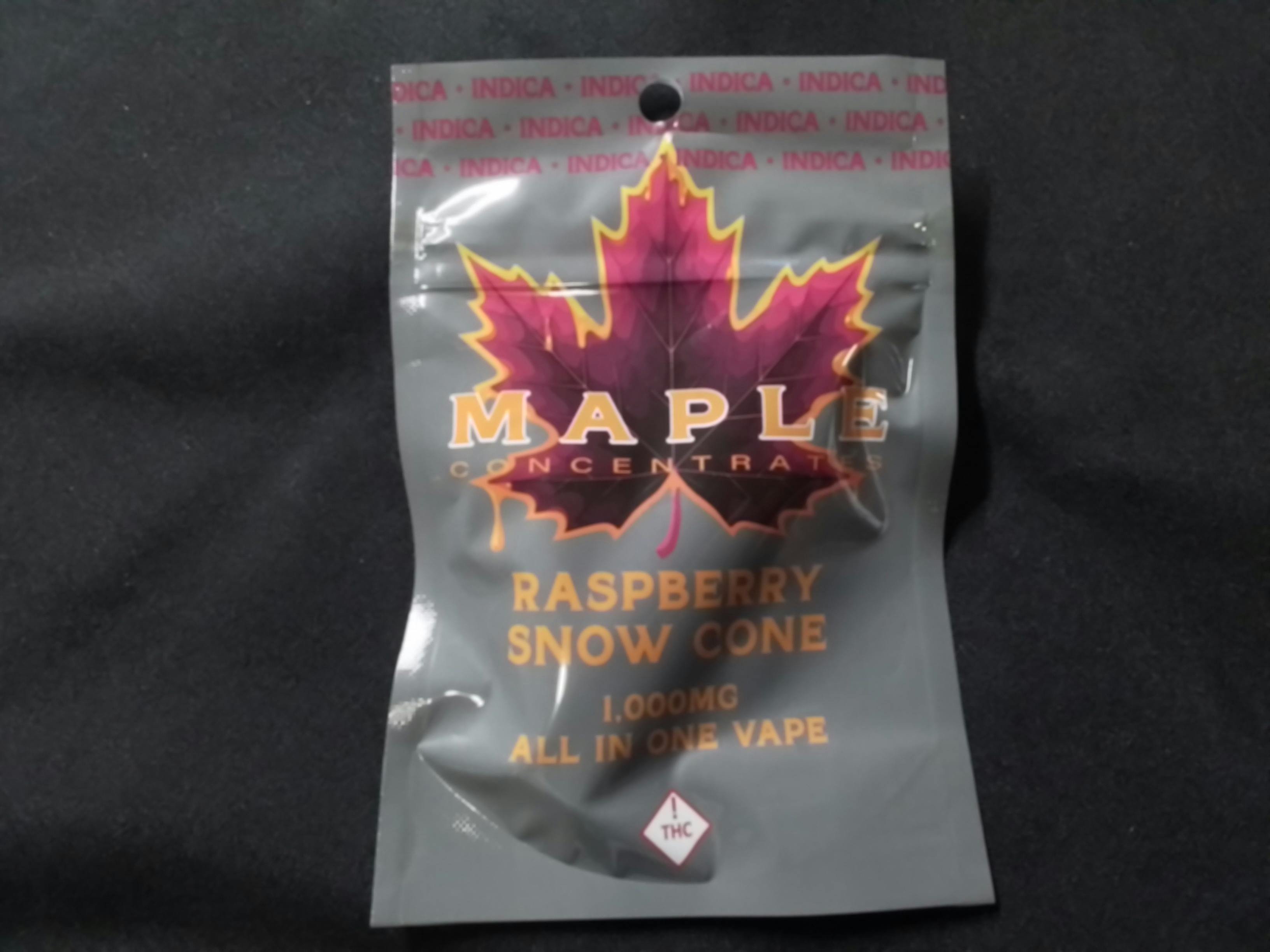 1g AIO Raspberry Snowcone - Maple