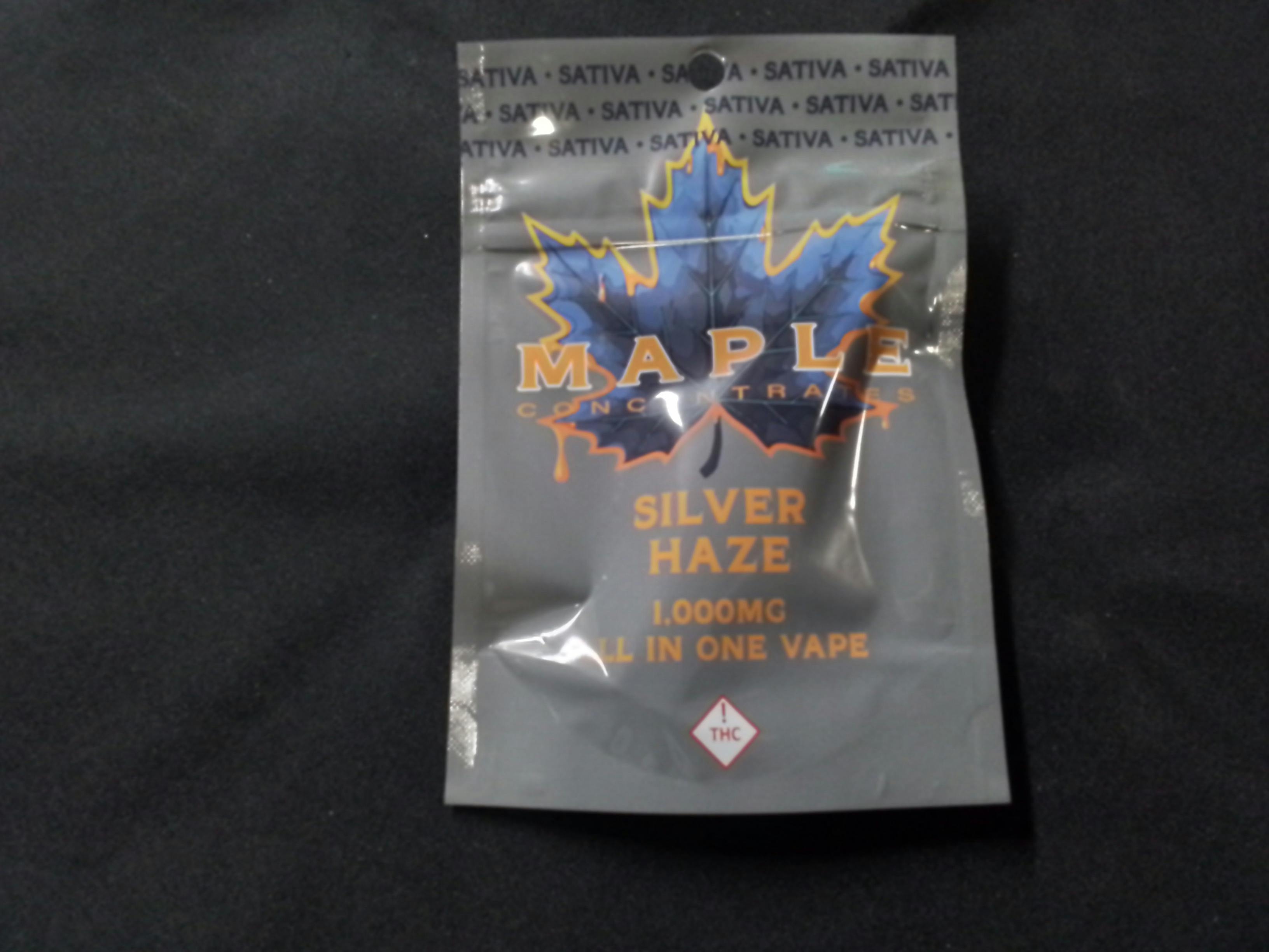 1g AIO Silver Haze - Maple