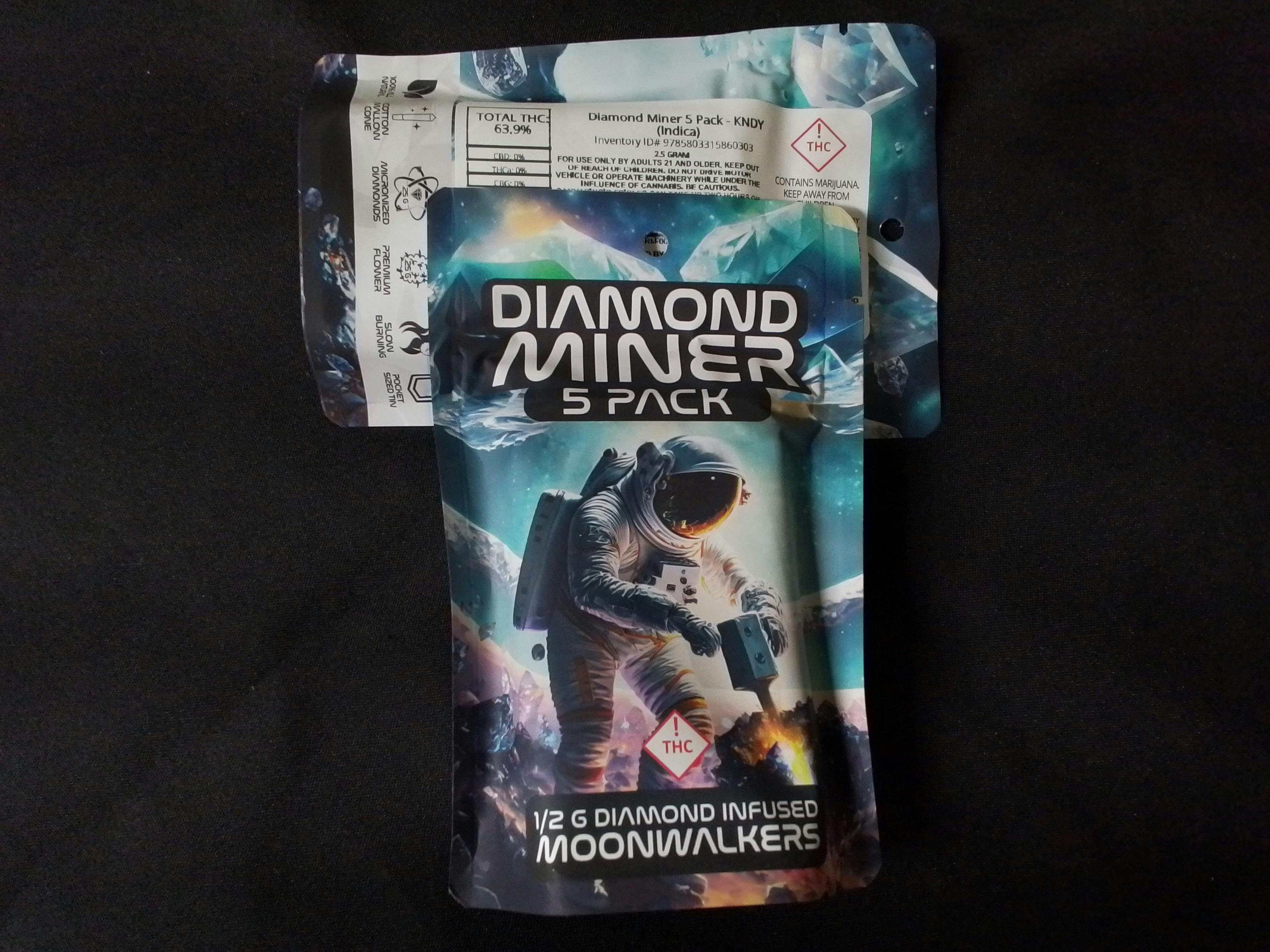High Noon Cannabis Company - Diamond Miner 5 Pack - - 2.5g