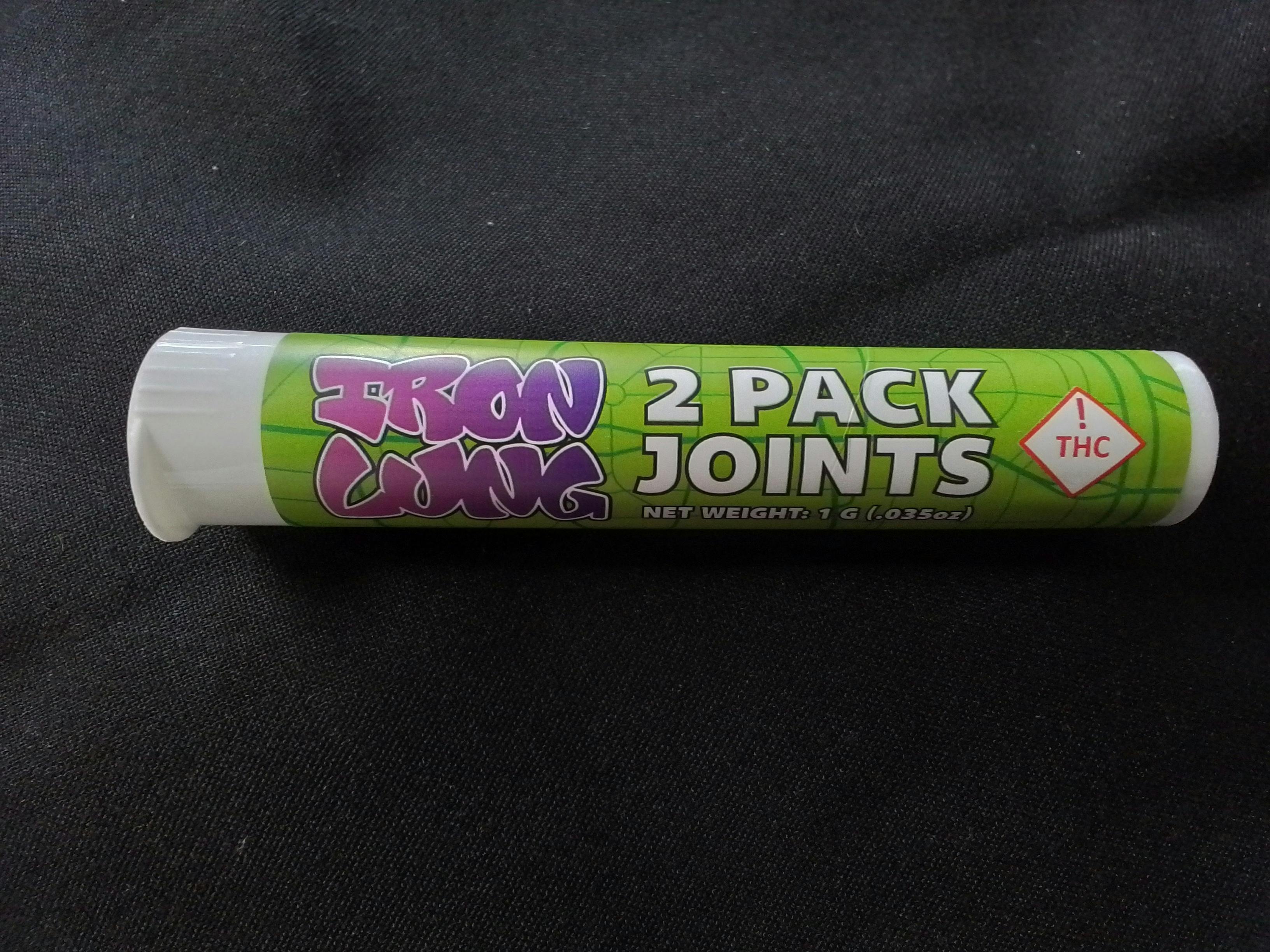 Iron Lung - 0.5g 2-pack Pre-Rolls - Super Lemon Kandy - 1g
