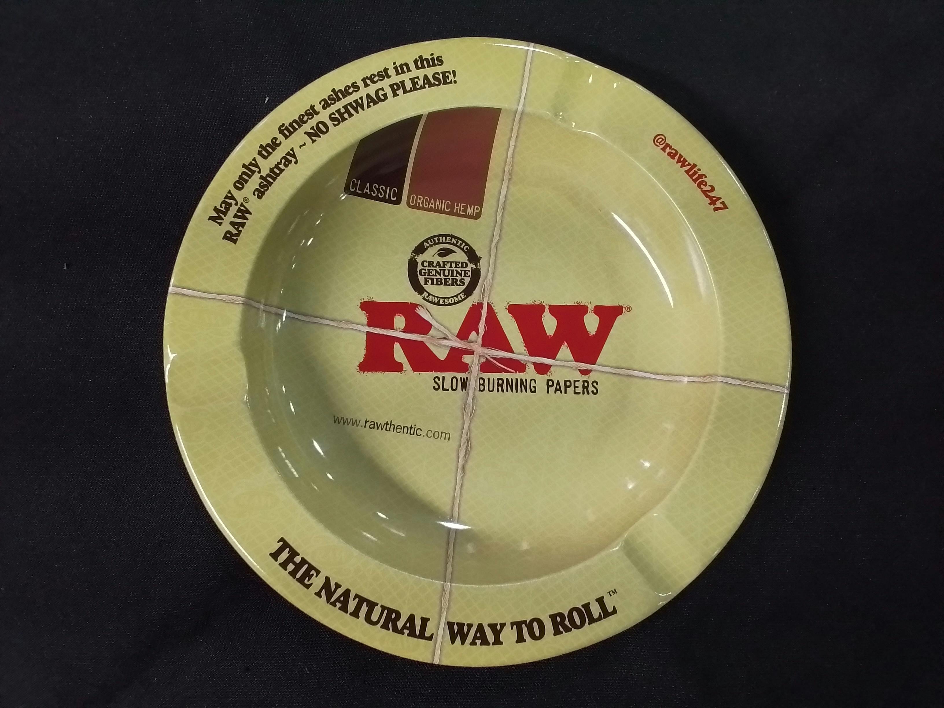 Raw Metal Ash Tray